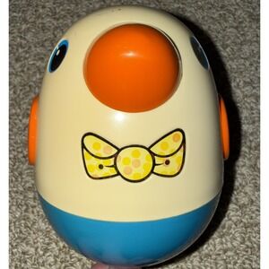 Playskool Chime Penguin Bird Roly Poly Weeble Duck Baby Toddler Toy Vintage 1986